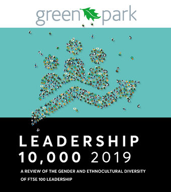 Cover Page of Green Park Leadership 10000 report 2019